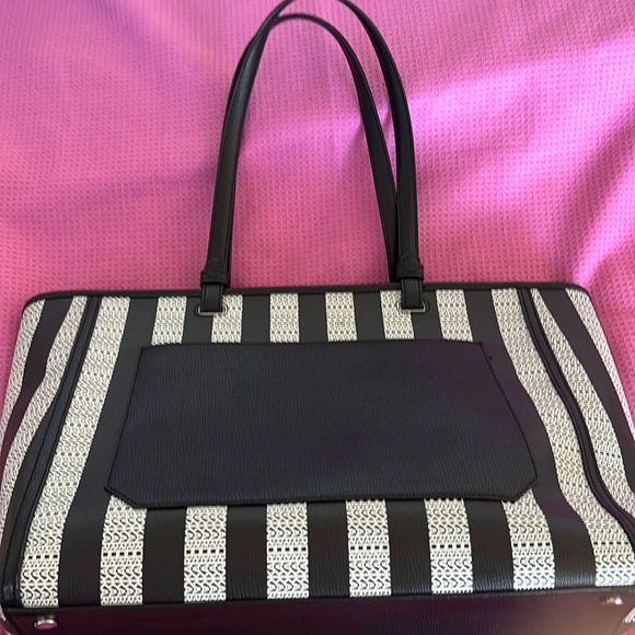 Karl Lagerfeld Striped Maybelle Tote - Picture 7 of 12